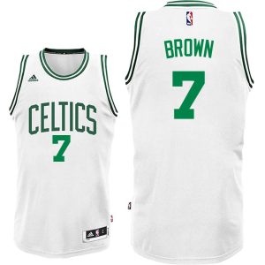 2016 Draft Pick Boston Celtics #7 Jaylen Brown White Home Swingman Jersey