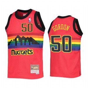Aaron Gordon Denver Nuggets Youth Red Reload Jersey Throwback