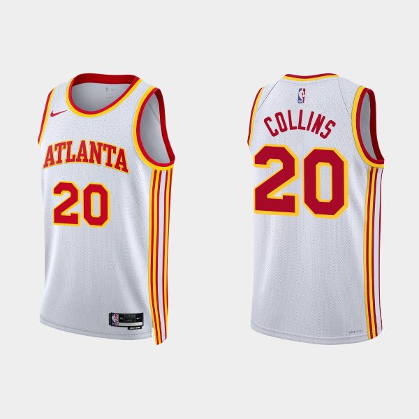 Atlanta Hawks John Collins #20 Association Edition White Jersey
