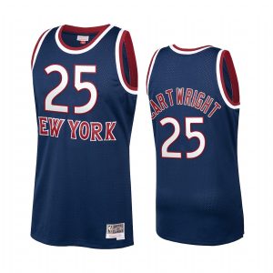 Bill Cartwright #25 New York Knicks Navy Hardwood Classics 1982-83 Jersey