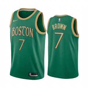 Boston Celtics Jaylen Brown Green 2019-20 City Edition Jersey
