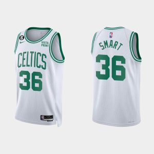 Boston Celtics Marcus Smart #36 Association Edition White Jersey