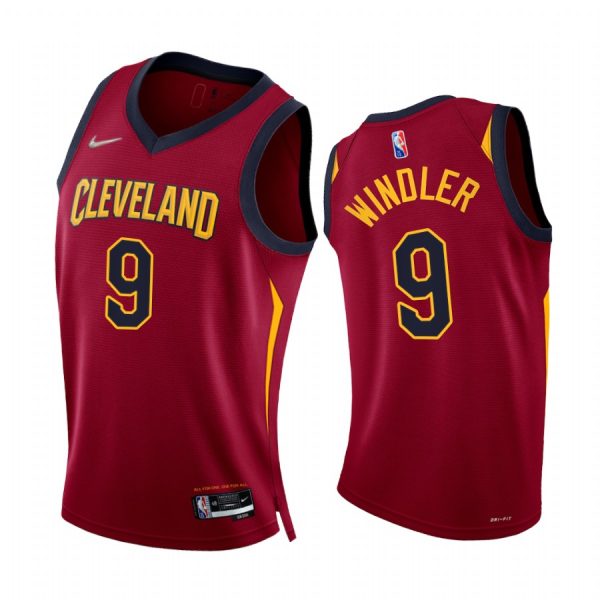 Cavaliers Dylan Windler 75th Diamond Anniversary Wine 2021-22 Jersey Icon Edition