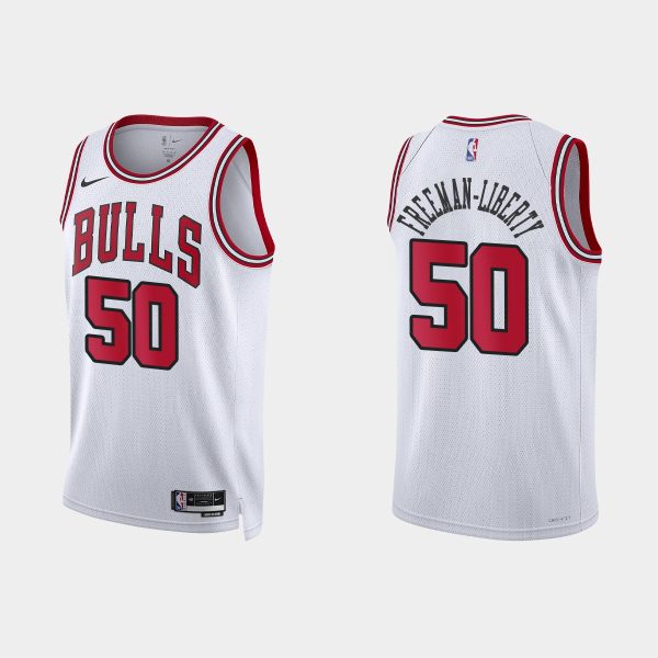 Chicago Bulls Javon Freeman-Liberty #50 Association Edition White Jersey