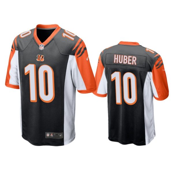 Cincinnati Bengals #10 Black Men Kevin Huber Game Jersey