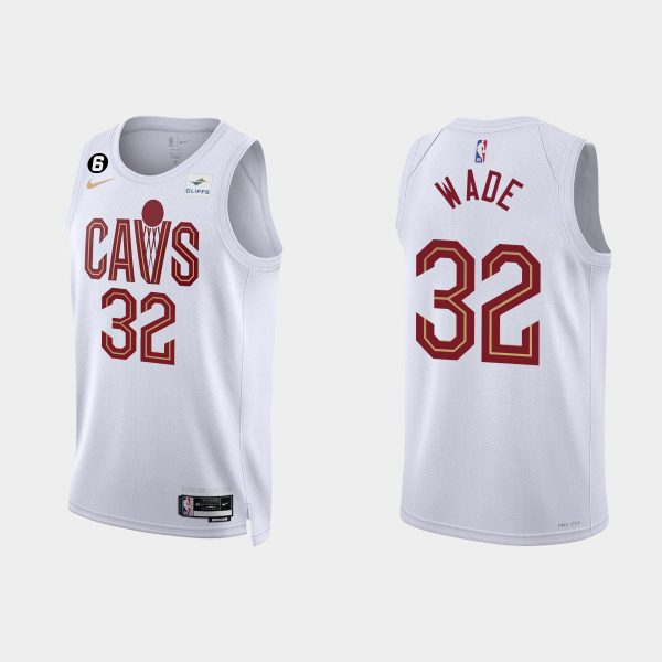 Cleveland Cavaliers #32 Dean Wade 2022-23 Association Edition White Jersey
