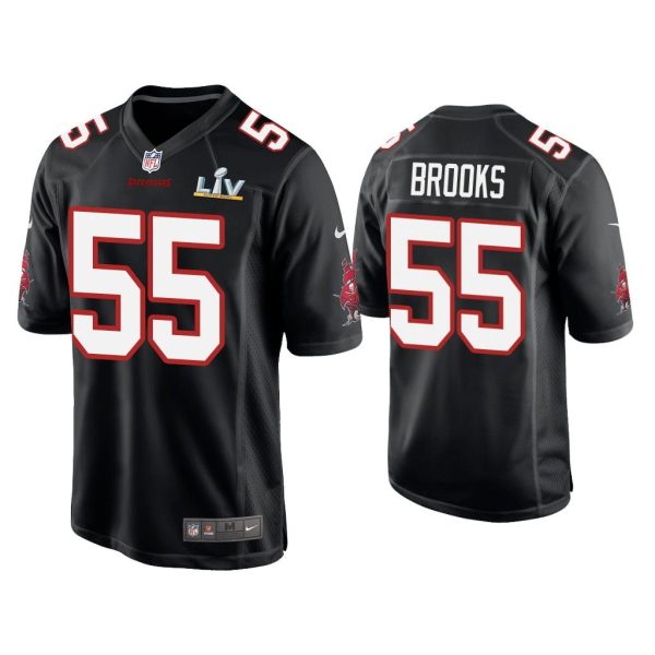 Derrick Brooks Tampa Bay Buccaneers Super Bowl LV Black Game Fashion Jersey