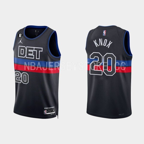 Detroit Pistons #20 Carsen Edwards 2022-23 Statement Edition Black Jersey