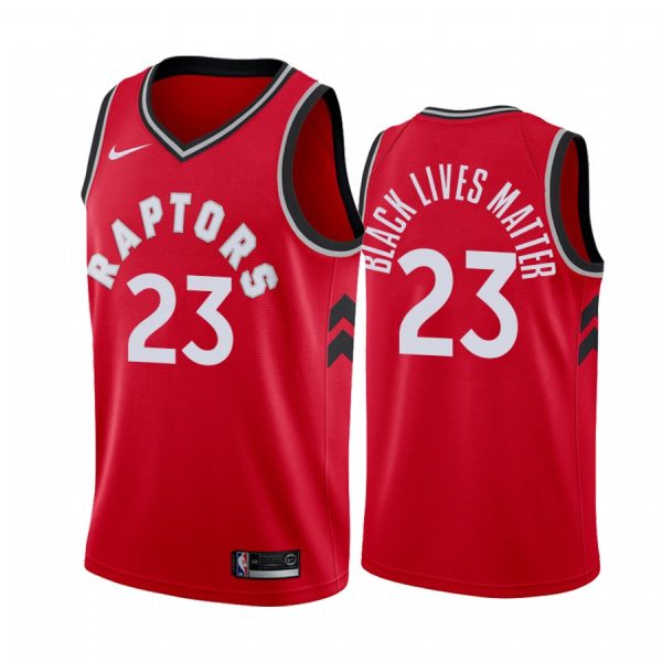 Fred VanVleet Black Lives Matter Raptors Icon social justice Jersey