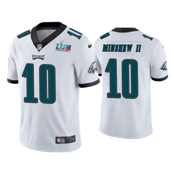 Gardner Minshew Ii Philadelphia Eagles Super Bowl LVII White Vapor Limited Jersey
