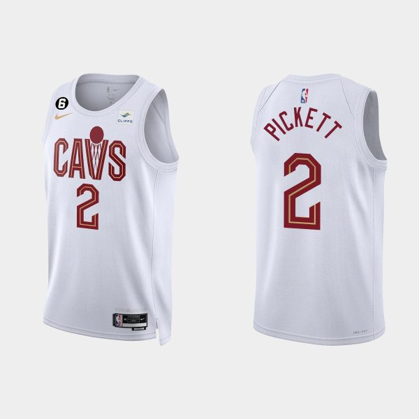 Gold is Back Cleveland Cavaliers #2 Collin Sexton 2022-23 Association Edition White Jersey