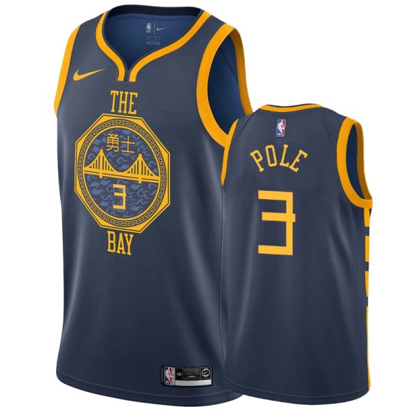 Golden State Warriors Jordan Poole Men's 2019-20 City Jersey