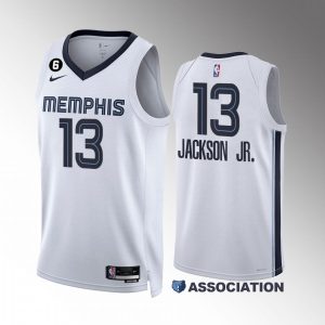 Jaren Jackson Jr. #13 Memphis Grizzlies 2022-23 Association Edition White Jersey