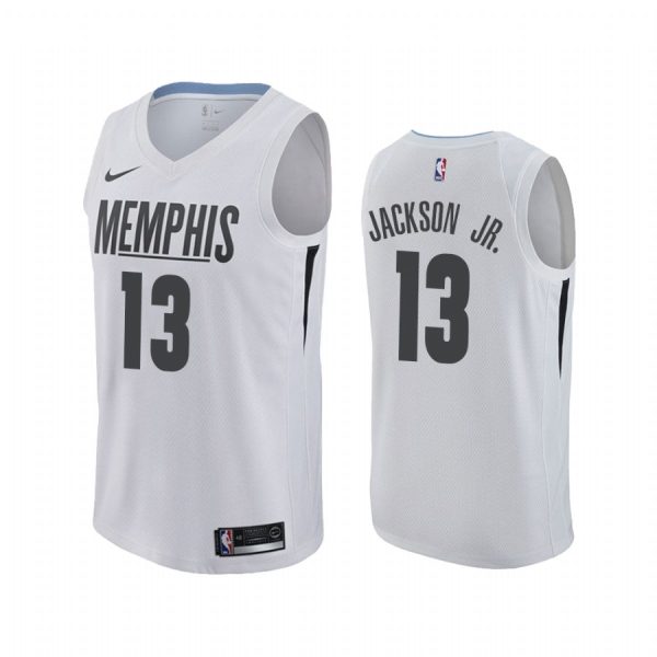 Jaren Jackson Jr. MLK Day Grizzlies Honor King Jersey White