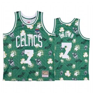 Jaylen Brown #7 Boston Celtics Green Tear Up Pack Jersey