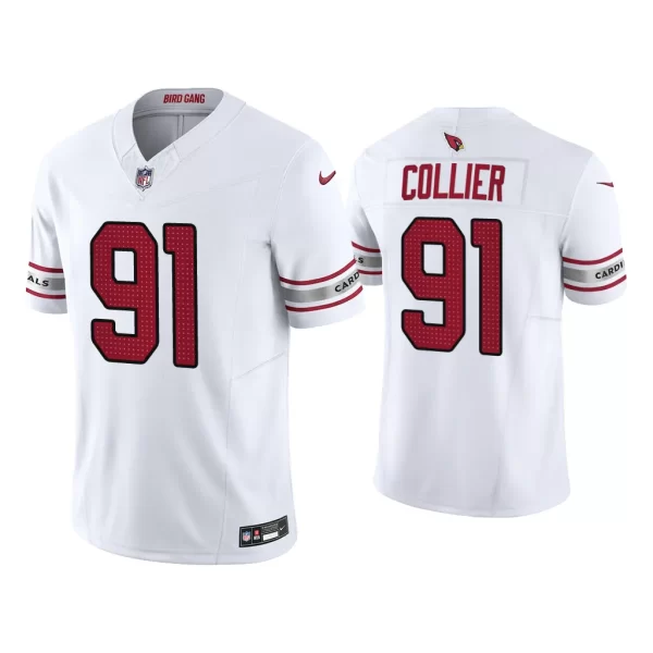 L.J. Collier Arizona Cardinals White Vapor F.U.S.E. Limited Jersey