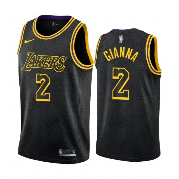 LA Lakers Gianna Bryant #2 Black Mamba Inspired City Jersey