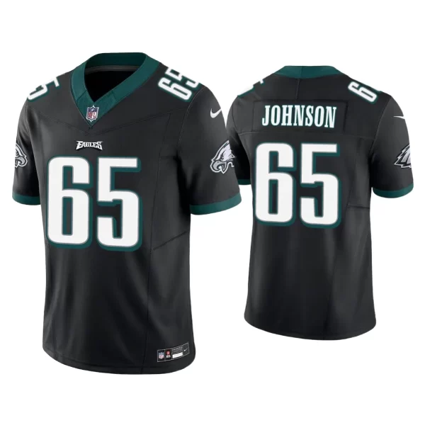 Lane Johnson Philadelphia Eagles Black Vapor F.U.S.E. Limited Jersey