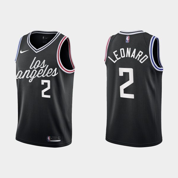 Los Angeles Clippers #2 Kawhi Leonard 2022-23 City Edition Black Jersey
