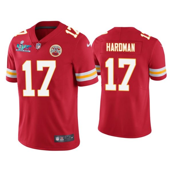 Mecole Hardman Kansas City Chiefs Super Bowl LVII Red Vapor Limited Jersey