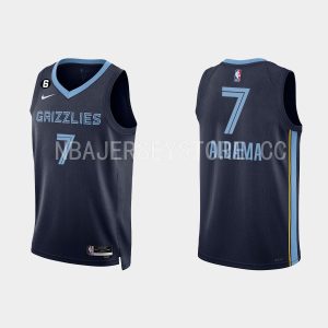 Memphis Grizzlies #7 Santi Aldama Icon Edition Navy 2022-23 Jersey