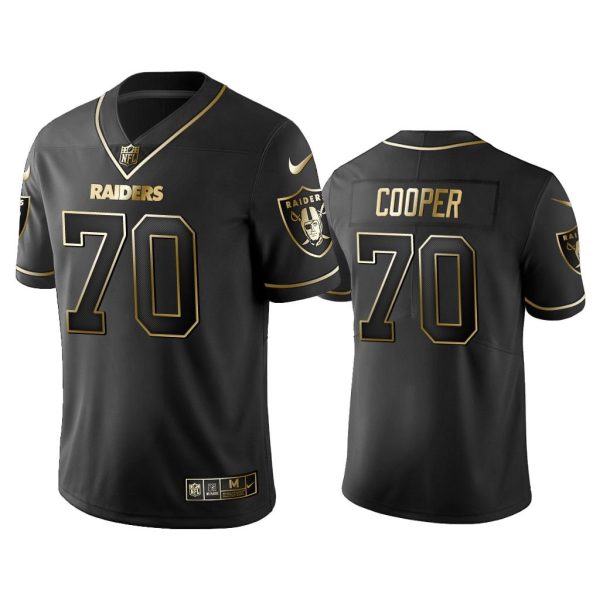 Men 2019 Golden Edition Vapor Limited Raiders Jonathan Cooper Black Jersey