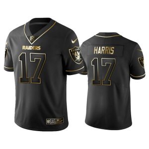 Men 2019 Golden Edition Vapor Untouchable Limited Oakland Raiders #17 Dwayne Harris Black Jersey