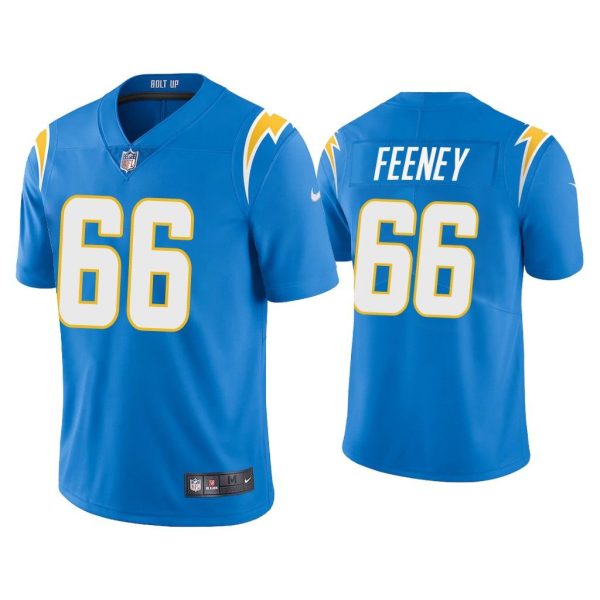 Men 2020 Dan Feeney Los Angeles Chargers Powder Blue Vapor Limited Jersey