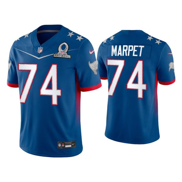 Men Ali Marpet Tampa Bay Buccaneers 2022 NFC Pro Bowl Royal Game Jersey
