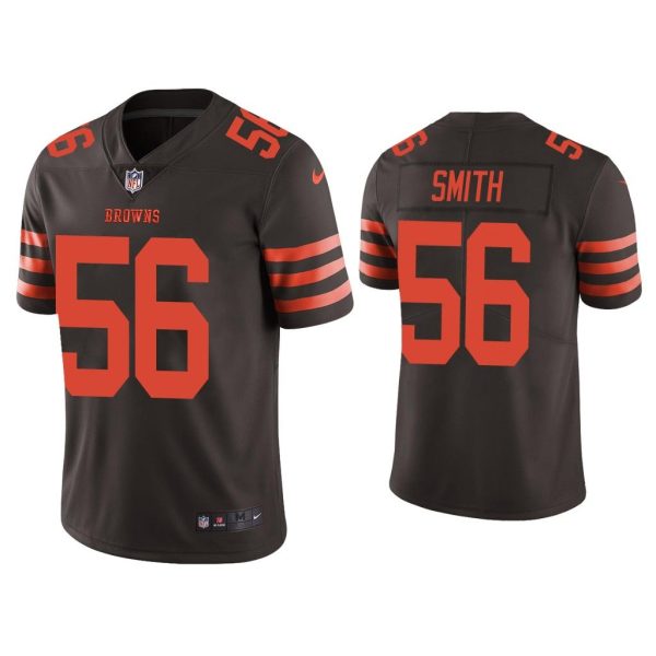 Men Color Rush Limited Malcolm Smith Cleveland Browns Brown Jersey