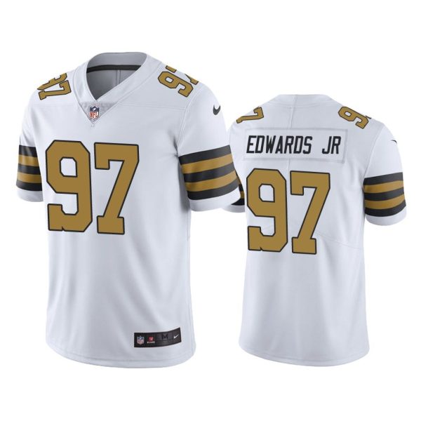 Men Color Rush Limited Mario Edwards Jr New Orleans Saints White Jersey