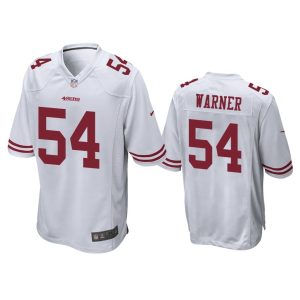 Men Fred Warner #54 San Francisco 49ers White Game Jersey