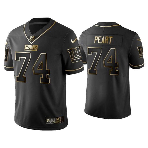 Men Golden Edition Vapor Limited Giants Matt Peart Black Jersey