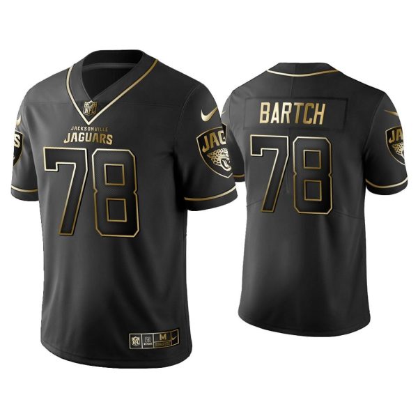 Men Golden Edition Vapor Limited Jaguars Ben Bartch Black Jersey
