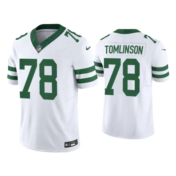 Men Legacy Limited Laken Tomlinson Jets White Jersey
