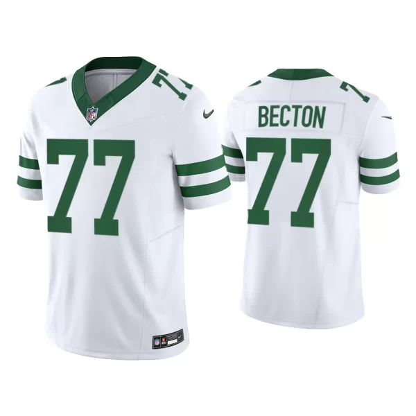 Men Legacy Limited Mekhi Becton Jets White Jersey
