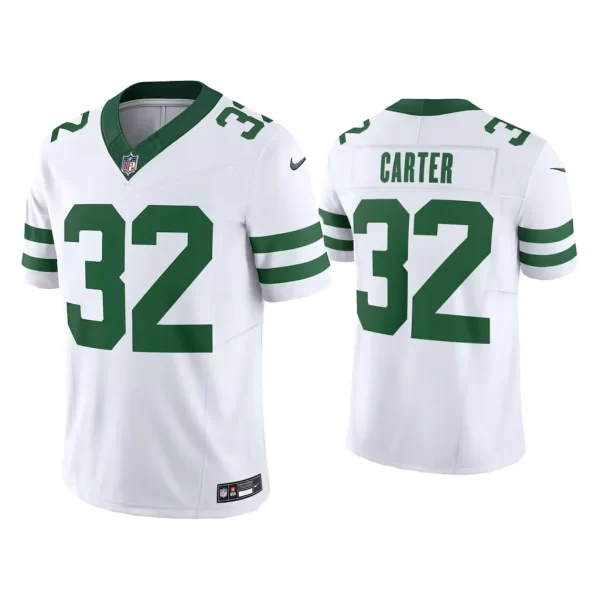 Men Legacy Limited Michael Carter Jets White Jersey