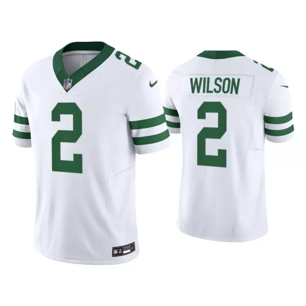 Men Legacy Limited Zach Wilson Jets White Jersey