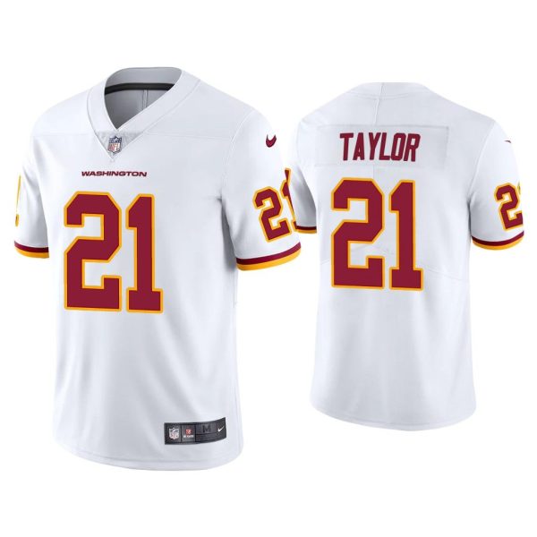 Men Sean Taylor Washington Football Team White Vapor Limited Jersey