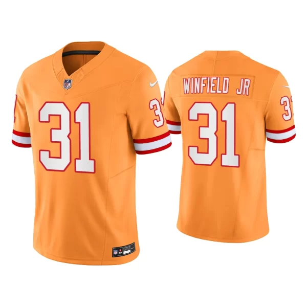 Men Vapor F.U.S.E. Limited Antoine Winfield Jr. Tampa Bay Buccaneers Orange Jersey