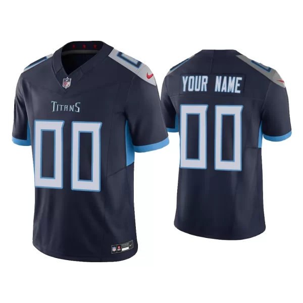 Men Vapor F.U.S.E. Limited Custom Titans Navy Jersey