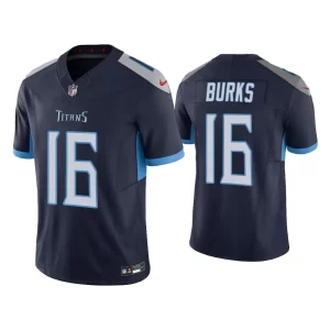 Men Vapor F.U.S.E. Limited Treylon Burks Titans Navy Jersey