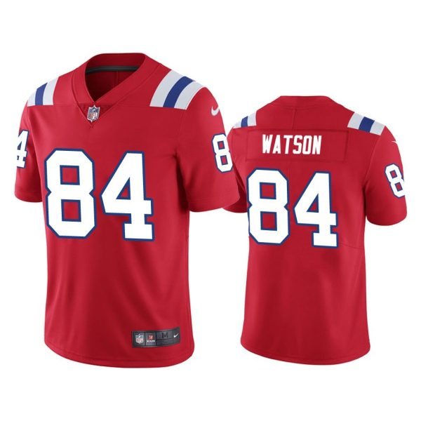 Men Vapor Limited Benjamin Watson Patriots Red Jersey