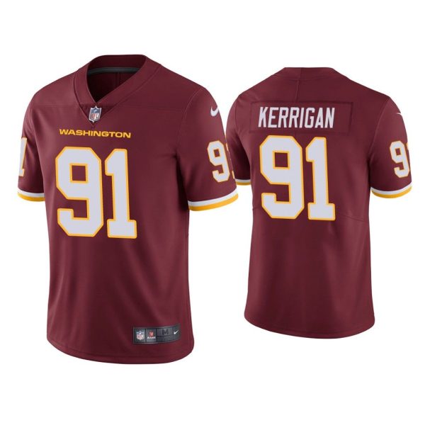 Men Vapor Limited Ryan Kerrigan Washington Football Team Burgundy Jersey