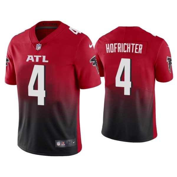 Men Vapor Limited Sterling Hofrichter Falcons Red Jersey