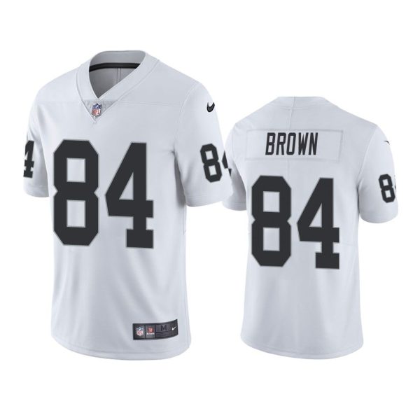 Men Vapor Untouchable Limited Antonio Brown #84 Oakland Raiders White Jersey