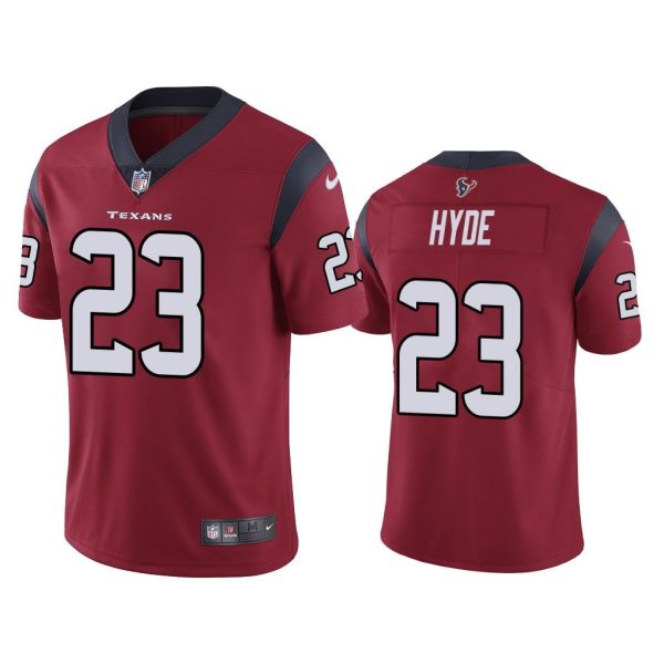 Men Vapor Untouchable Limited Carlos Hyde Vapor Limited Red Jersey