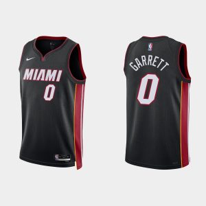 Miami Heat #0 Marcus Garrett Icon Edition Black 2022-23 Jersey