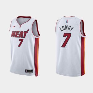 Miami Heat Kyle Lowry #7 Association Edition White Jersey