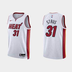 Miami Heat Max Strus #31 Association Edition White Jersey